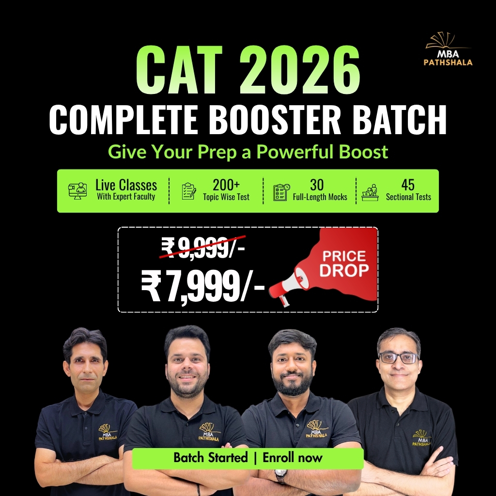 Fast-Paced Batch for CAT 2026 – Basic to Advance